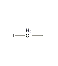 Diiodomethane structural formula