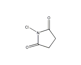 N-chlorosuccinimide structural formula