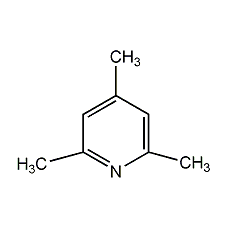 2,4,6-trimethylpyridine structural formula