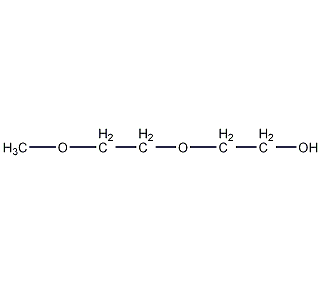 2-(2-methoxyethoxy)ethanol structural formula