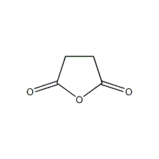 Succinic anhydride structural formula