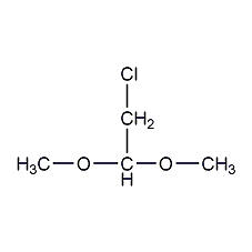 Chloroacetal dimethyl acetal structural formula