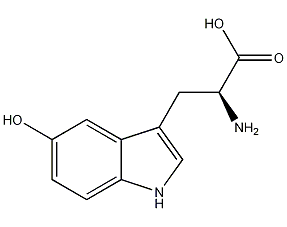 5-hydroxytryptophan structural formula