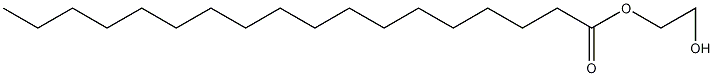 Ethylene glycol monostearate structural formula