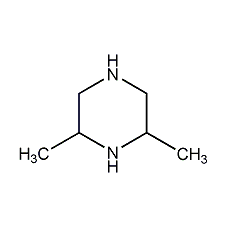 2,6-dimethylpiperazine structural formula