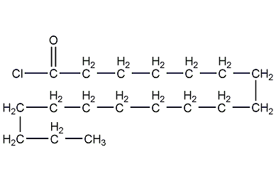 Stearoyl chloride structural formula