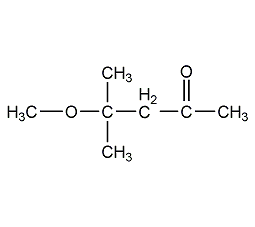 4-methoxy-4-methyl-2-pentanone structural formula