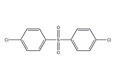 4,4'-dichlorodiphenylsulfone structural formula