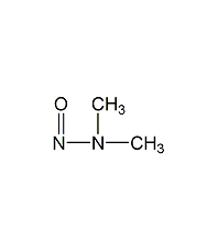 N-nitrosodimethylamine structural formula