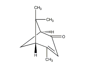 Structural formula of marbenzolenone