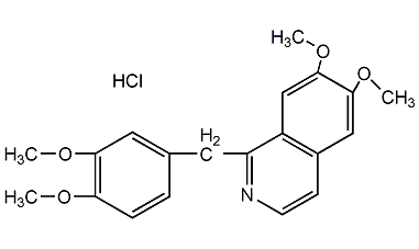 Papaverine structural formula
