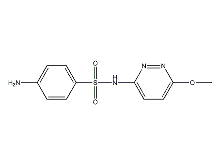 Sulfamethoxypyridazine Structural Formula