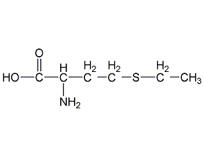 DL-ethionine structural formula