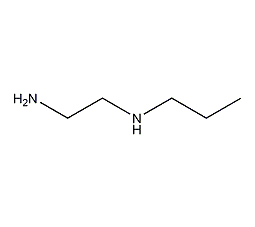 N-n-propylethylenediamine structural formula
