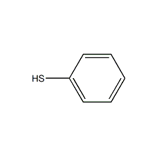 Thiophenol structural formula