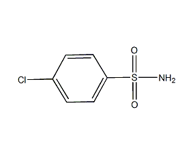 4-chlorobenzenesulfonamide structural formula