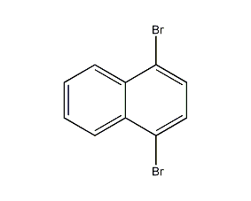 1,4-dibromonaphthalene structural formula