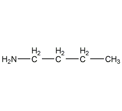 1-butylamine structural formula