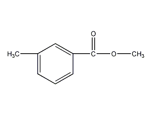 Methyl m-toluate structural formula