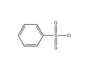 Benzenesulfonyl chloride structural formula