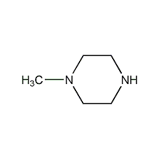 1-methylpiperazine structural formula