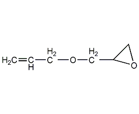 Allyl glycidyl ether structural formula