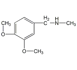 3,4-dimethoxybenzoylmethylamine structural formula