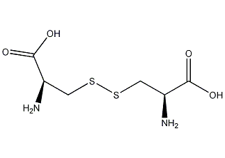 L-cystine structural formula