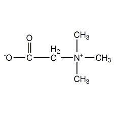 Betain structural formula