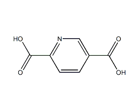 2,5-pyridinedicarboxylic acid structural formula