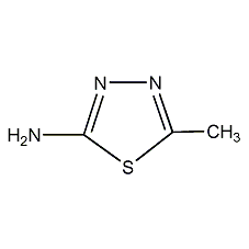2-amino-5-methyl-1,3,4-thiadiazole structural formula