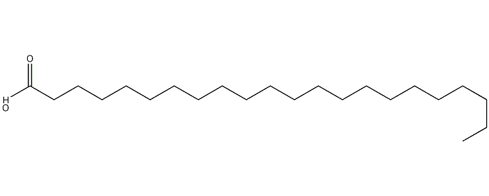 Behenic acid structural formula