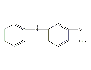 3-methoxydiphenylamine structural formula