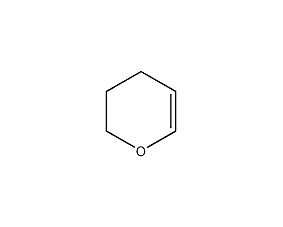 3,4-dihydro-2H-pyran structural formula