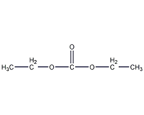 Diethyl carbonate structural formula