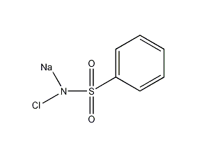 Chloramine B structural formula