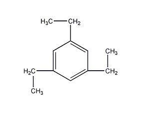 1,3,5-triethylbenzene structural formula