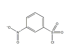 m-nitrobenzenesulfonyl chloride structural formula