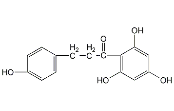 Phloretin structural formula