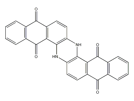 Indocanthraquinone structural formula