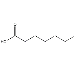 Enanthic acid structural formula