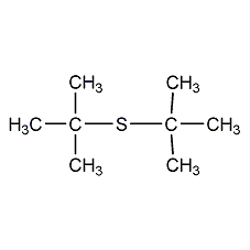 tert-butyl sulfide structural formula
