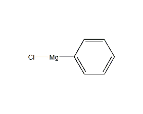 Phenylmagnesium chloride structural formula