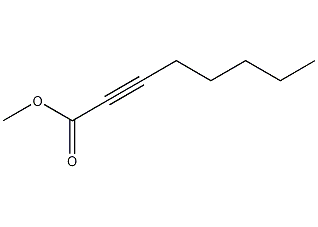 2-octynoic acid methyl ester structural formula