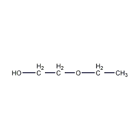 2-ethoxyethanol structural formula