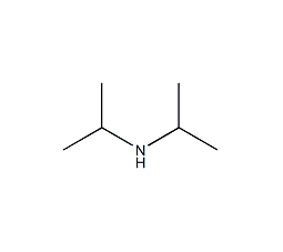 Diisopropylamine structural formula
