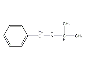 N-isopropylbenzylamine structural formula
