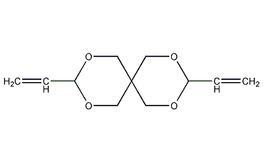 Divinyltetraoxaundecane structural formula