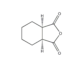 Hexahydrophthalic anhydride structural formula