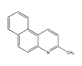 3-methylbenzo-5,6-quinoline structural formula